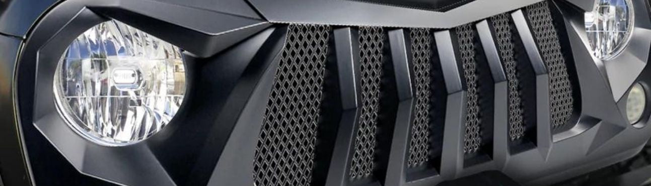 Front Grilles for Jeep Wrangler