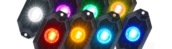 LED Rock Lights for Off-road Vehicle