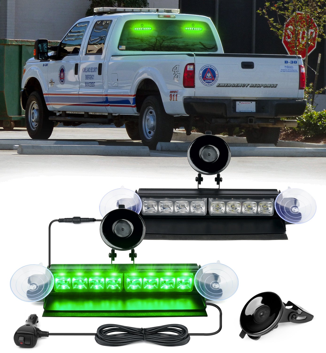 Emergency Dash Strobe Lights