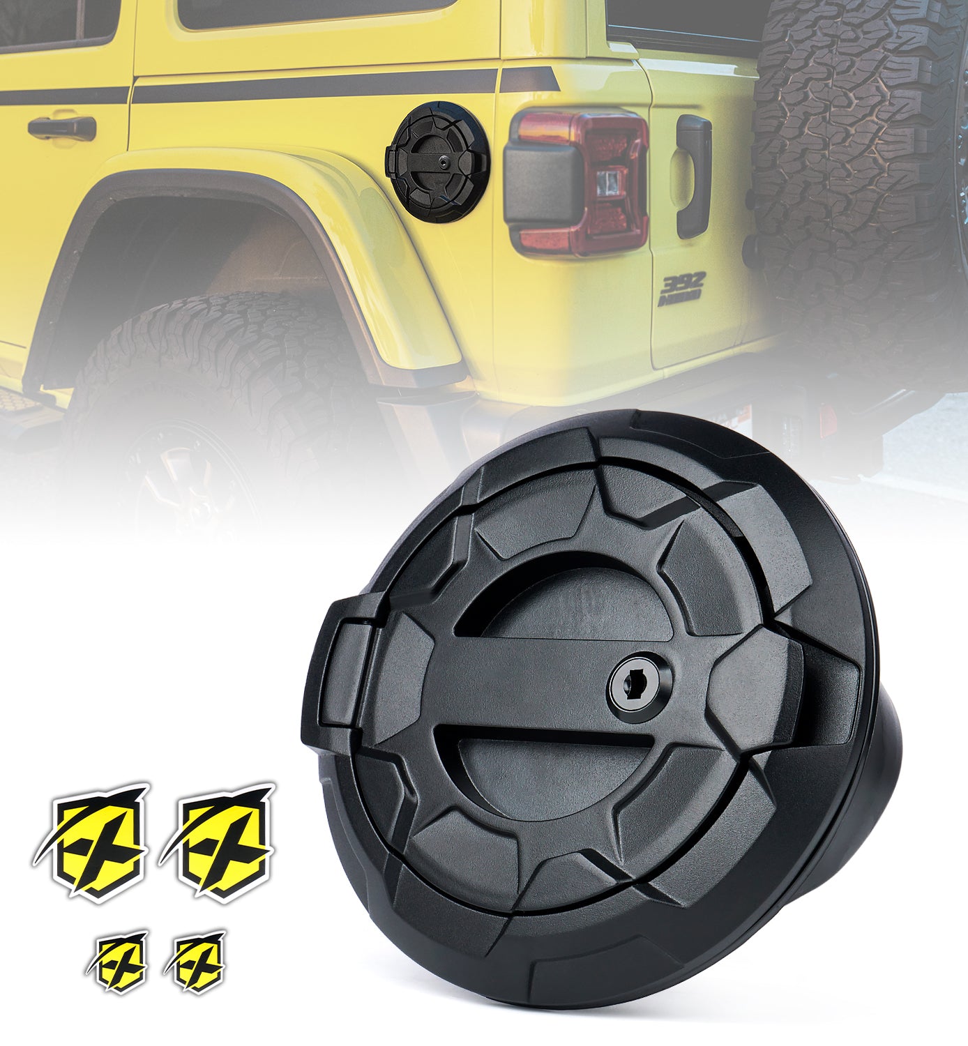Jeep Wrangler JL Gas Cap Cover