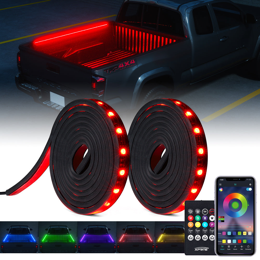 60" RGB Truck Bed Strip Lights | Spire 2 Series
