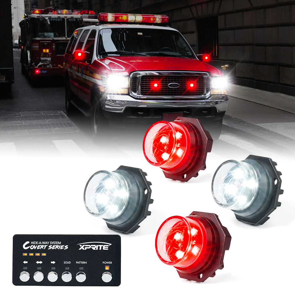 LED Hideaway Strobe Lights | Covert Series