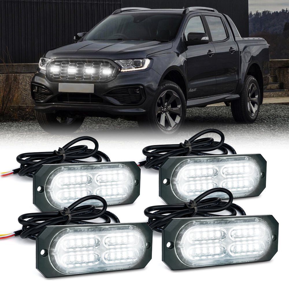 Surface Mount Grille Emergency Strobe Lights