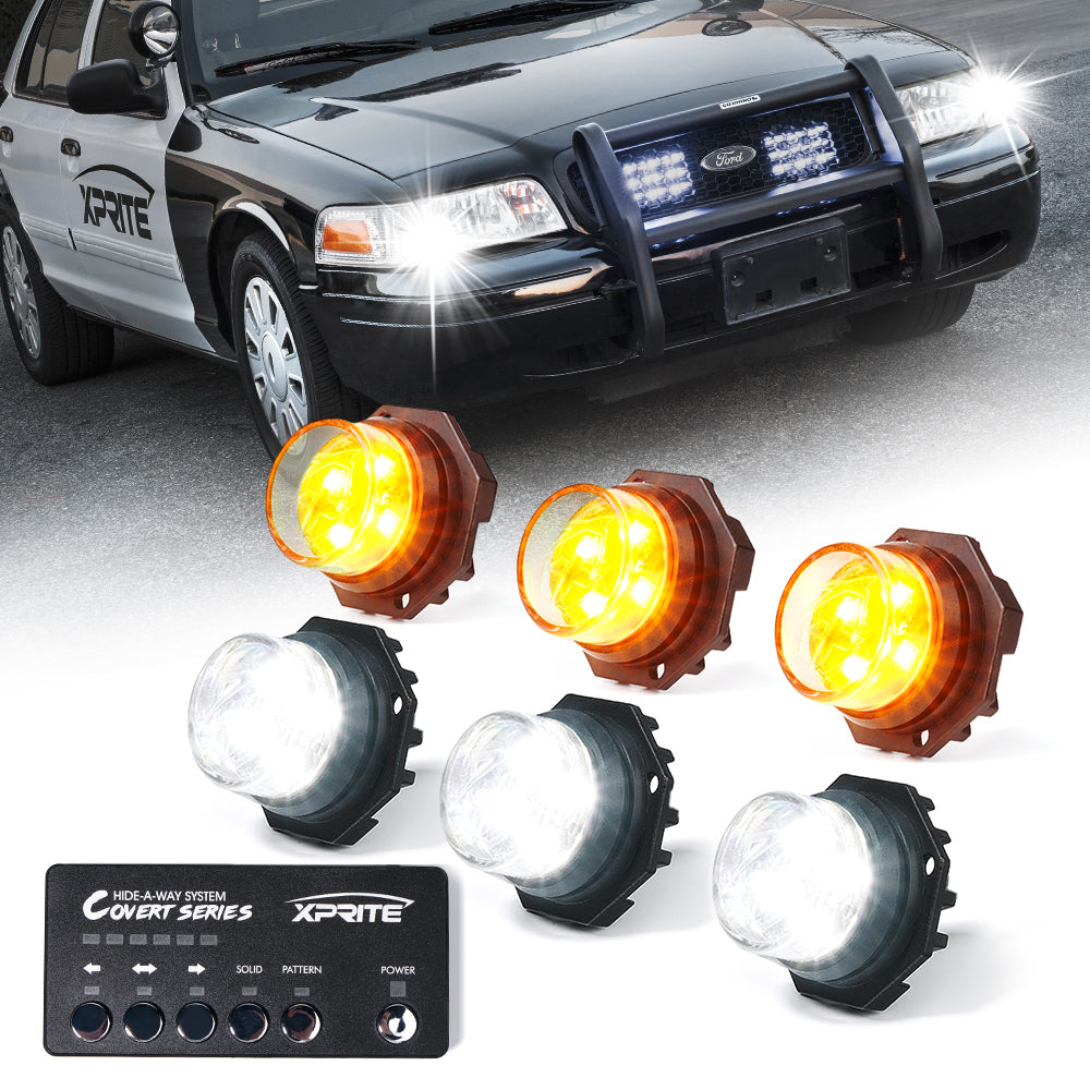 LED Hideaway Strobe Lights | Covert Series