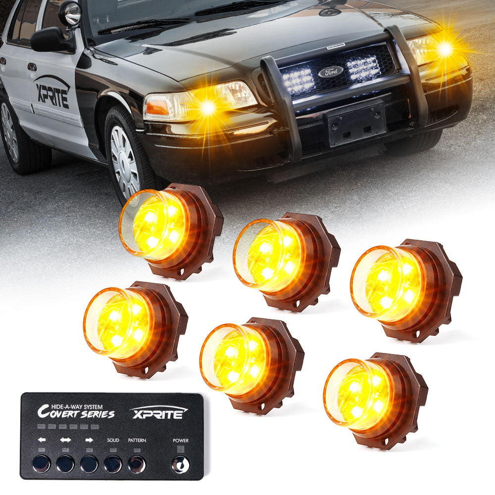 LED Hideaway Strobe Lights | Covert Series