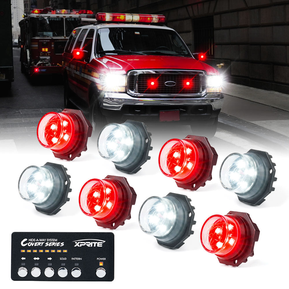 LED Hideaway Strobe Lights | Covert Series