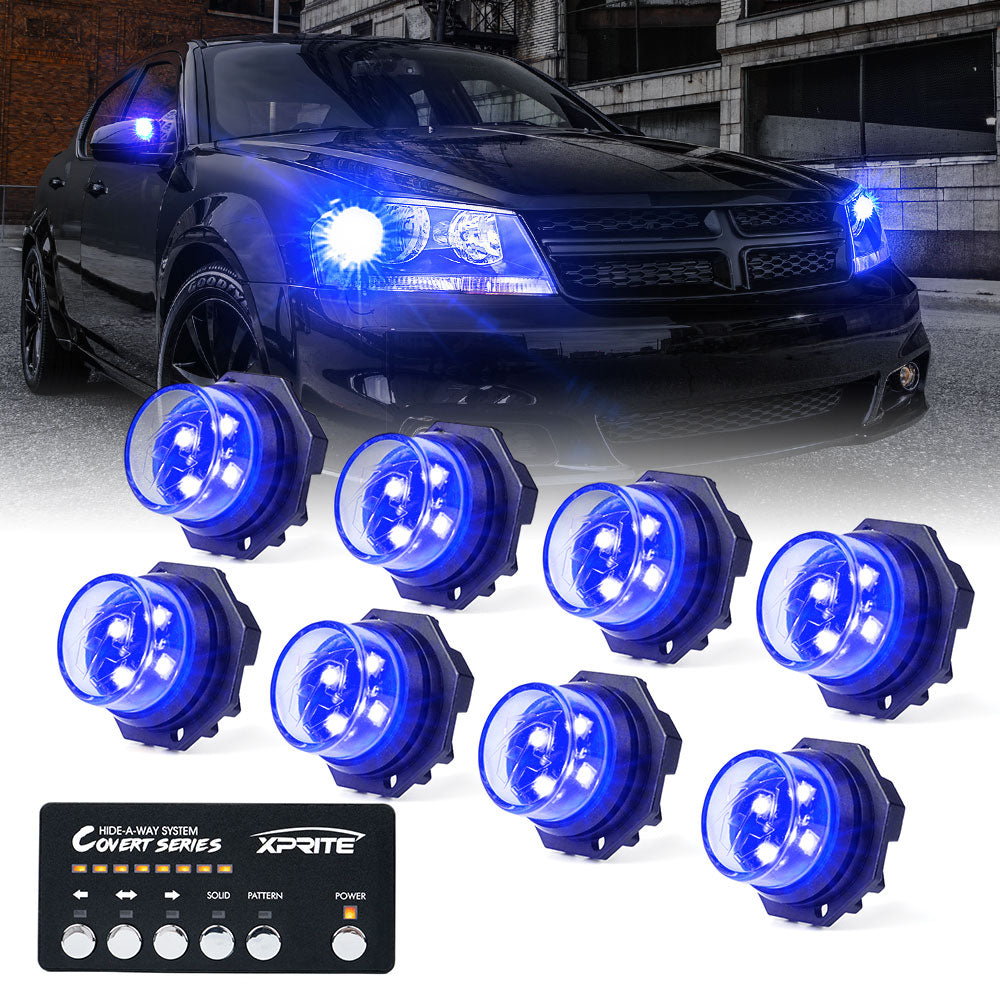 LED Hideaway Strobe Lights | Covert Series