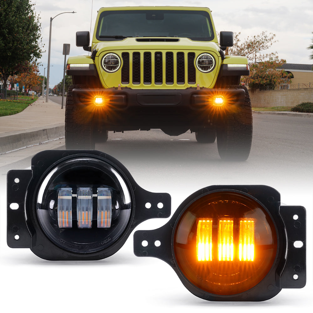 4" Jeep Fog Lights | III Series