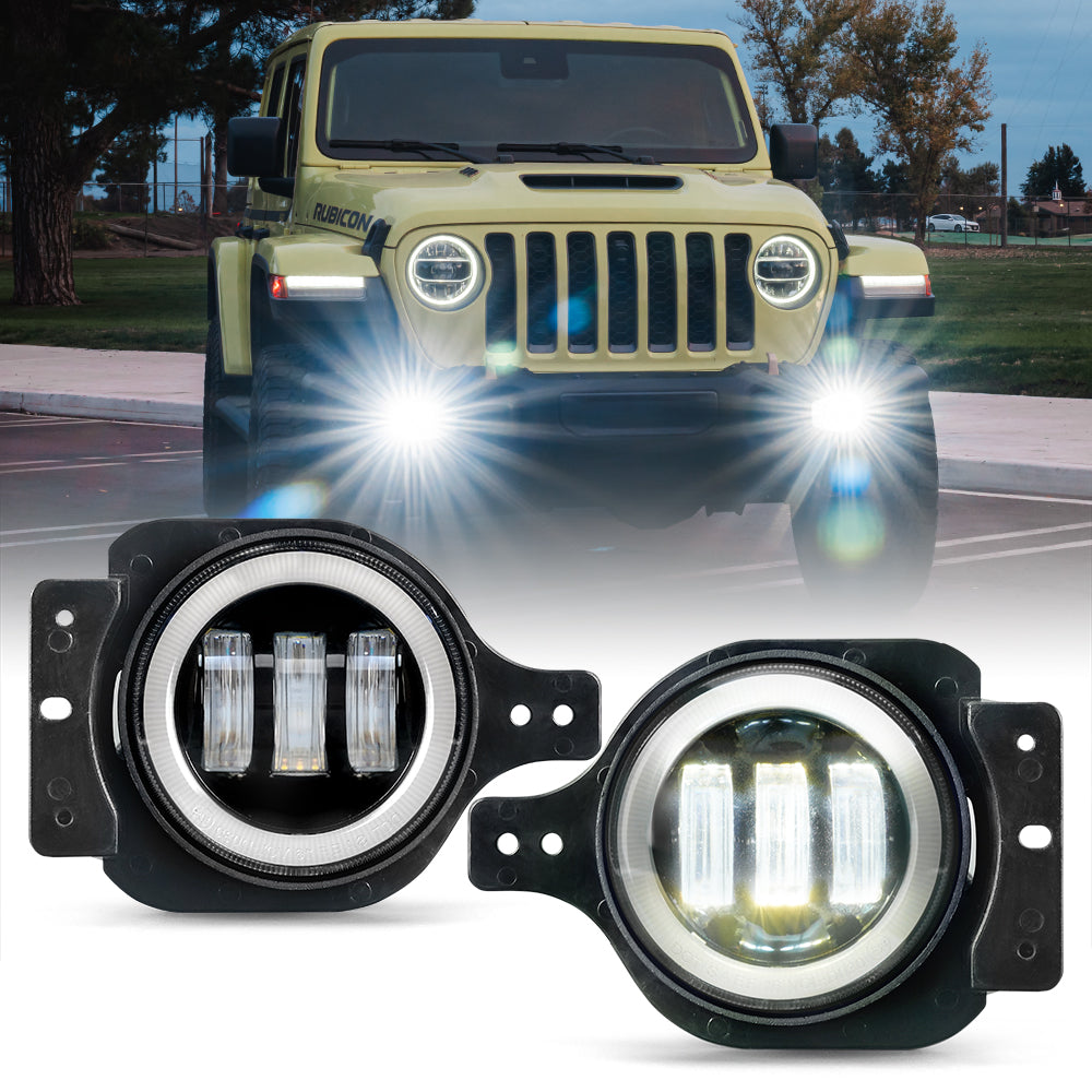 4" Jeep Halo Fog Lights | III Series