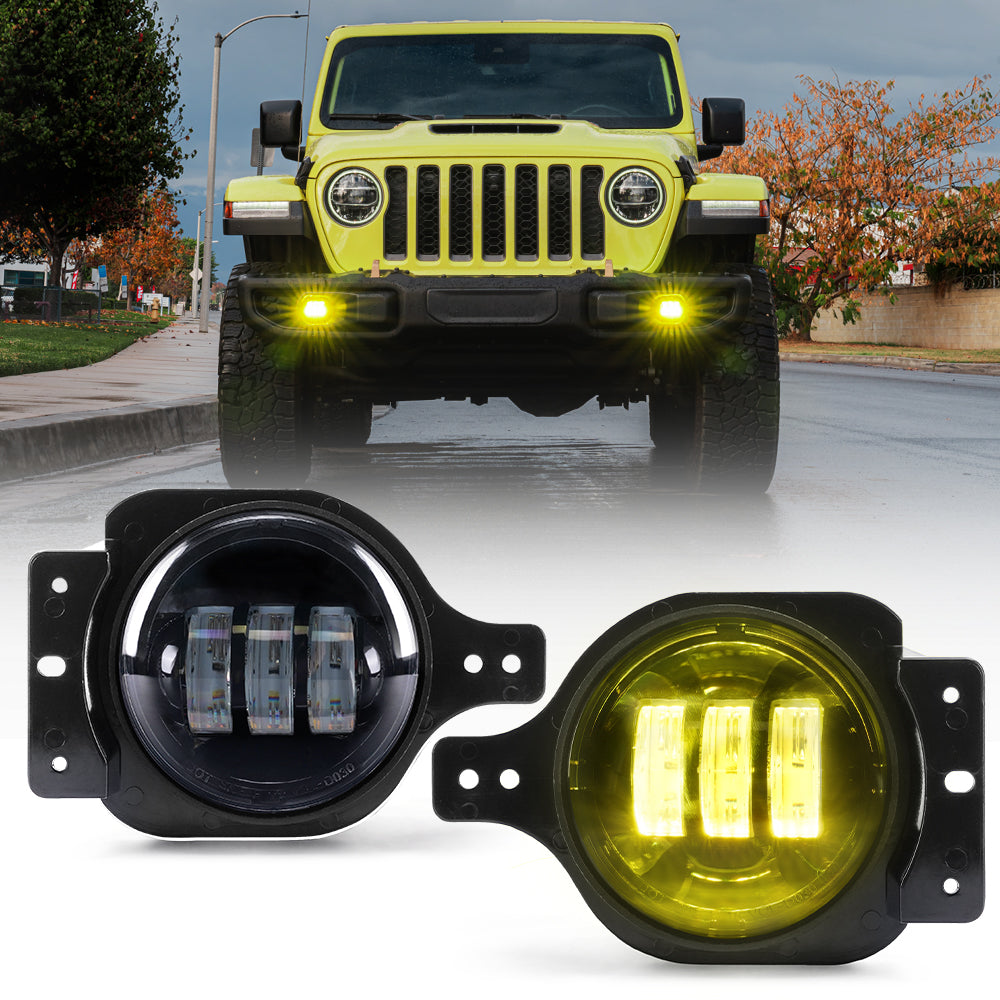 4" Jeep Fog Lights | III Series