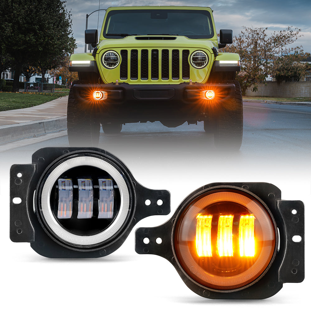 4" Jeep Halo Fog Lights | III Series