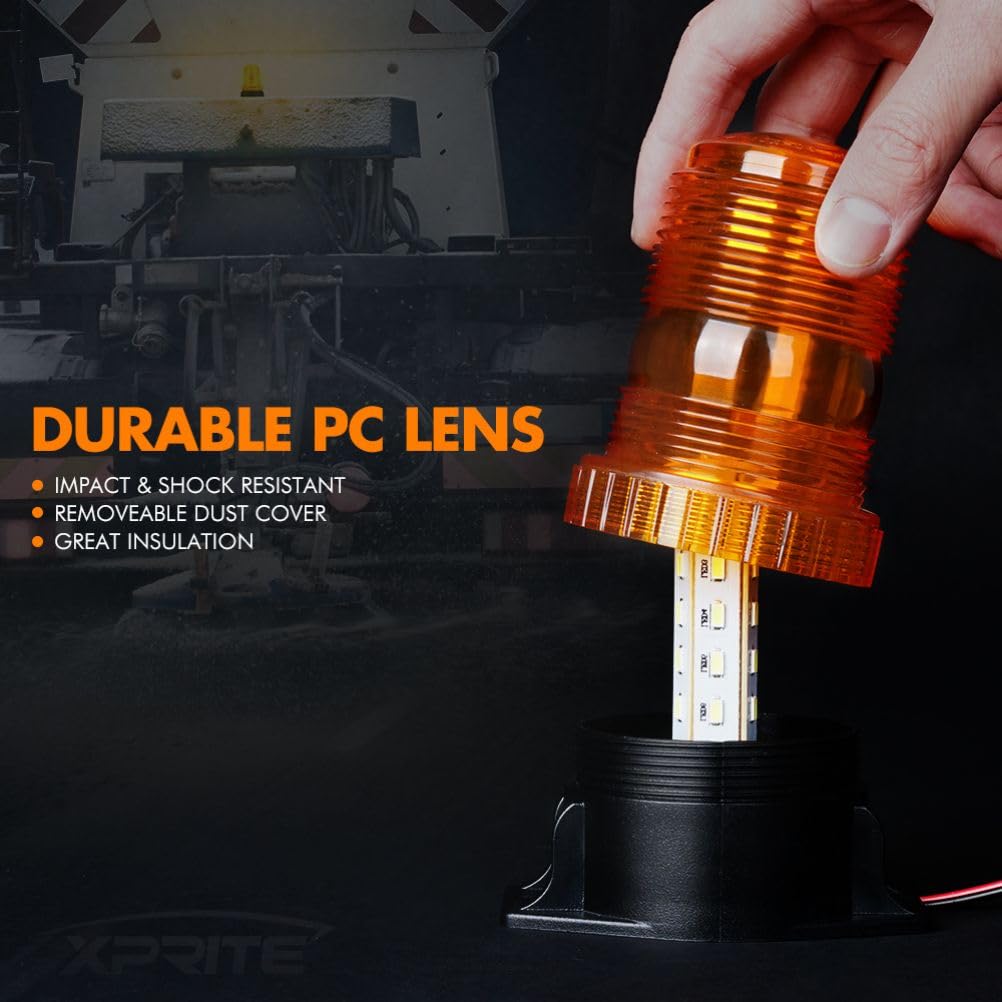 Xprite Compact G1 Series 30 LED Screw Mounted Beacon Strobe Light
