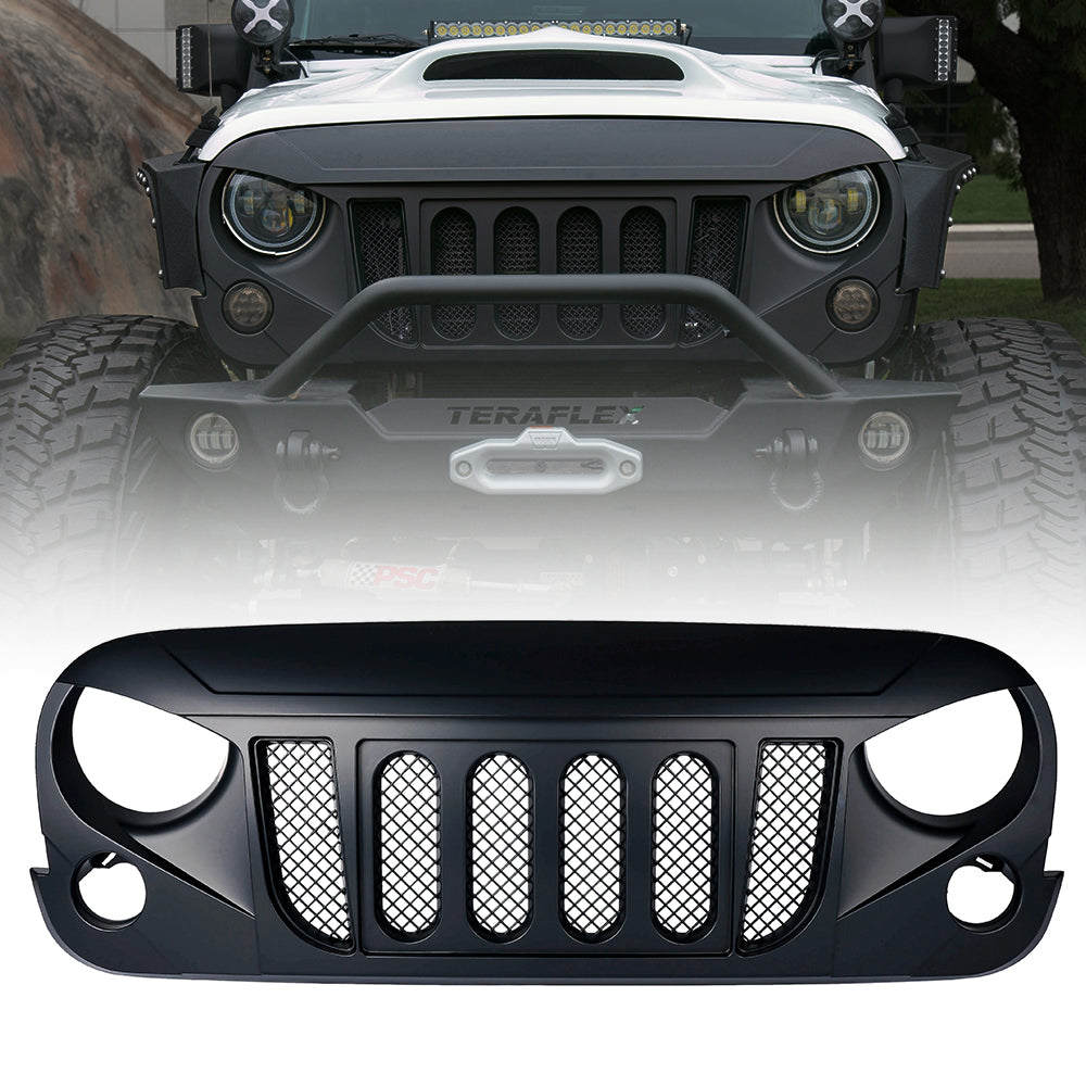 Jeep Grille for 2007-2018 Jeep Wrangler JK