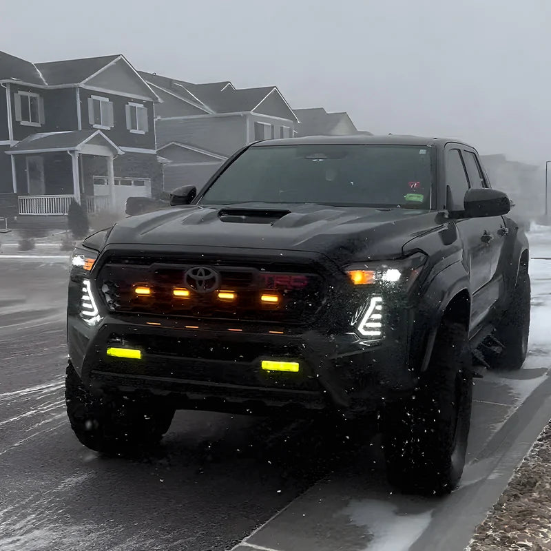 2024–2026 Tacoma Fang Lights with White DRL & Amber Sequential Signals
