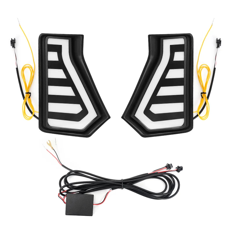 2024–2026 Tacoma Fang Lights with White DRL & Amber Sequential Signals