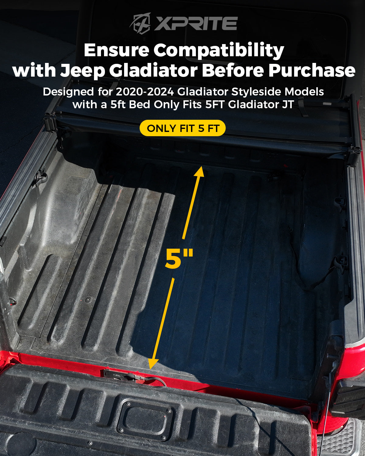 Jeep Gladiator Bed Covers & Tonneau Covers