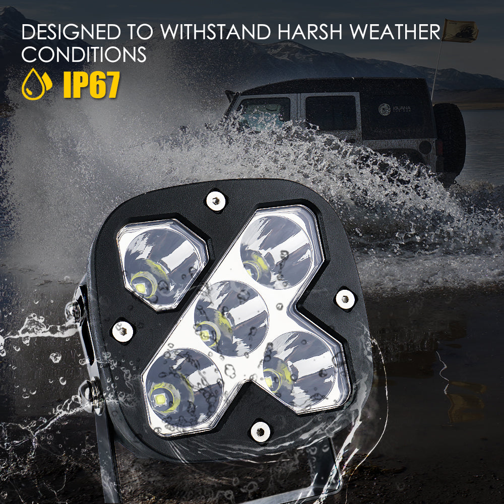 4" LED Light Pods | X-Beam Series