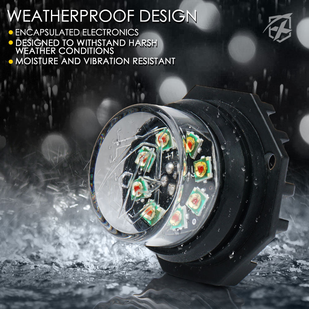 LED Hide-A-Way Emergency Strobe Light | Conceal Series