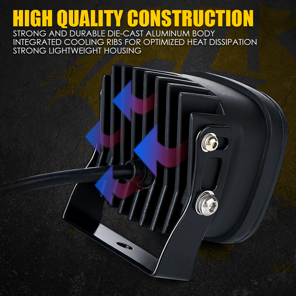 4" LED Light Pods | X-Beam Series