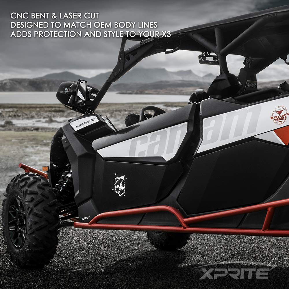 Can-Am Maverick X3 Max Aluminum Lower Door Panels Insert