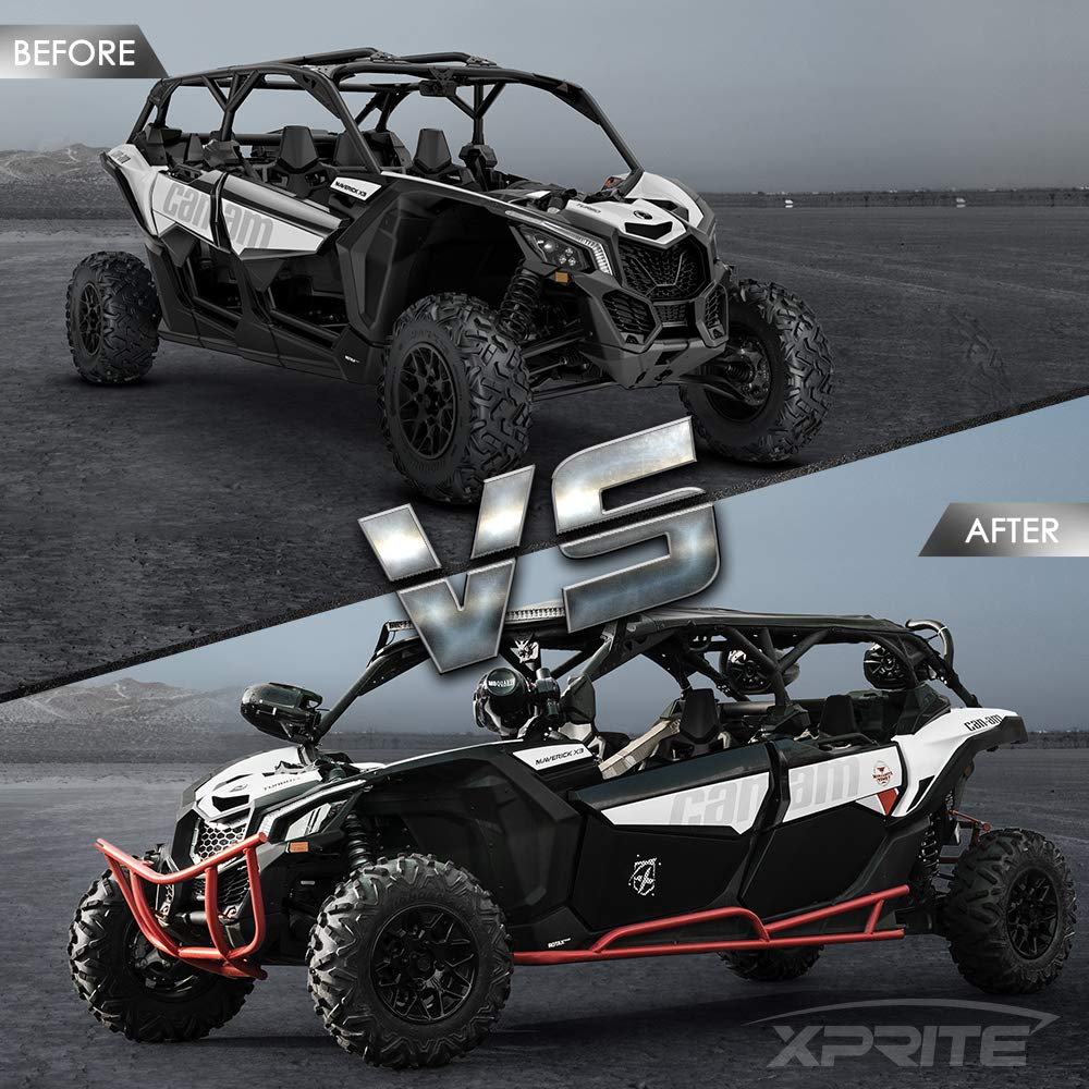 Can-Am Maverick X3 Max Aluminum Lower Door Panels Insert
