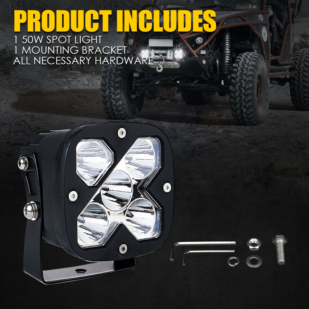 4" LED Light Pods | X-Beam Series
