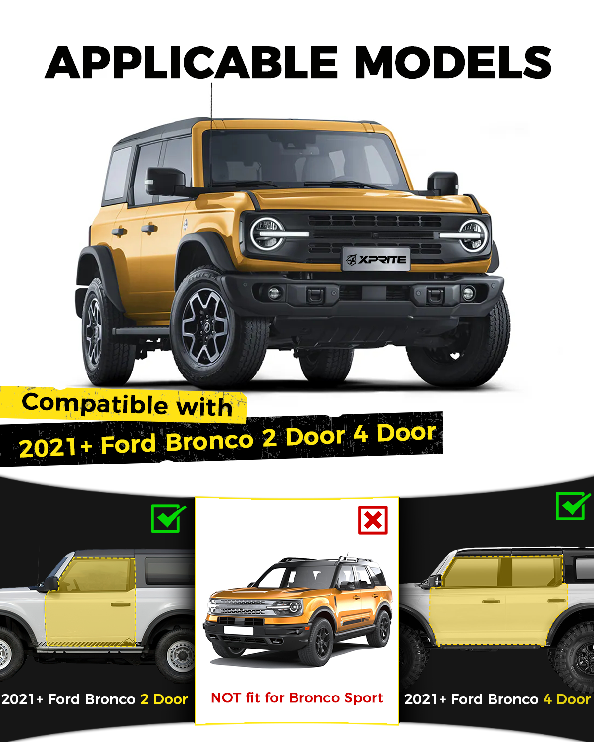 Ford Bronco Bumper Tow Hitch Receiver