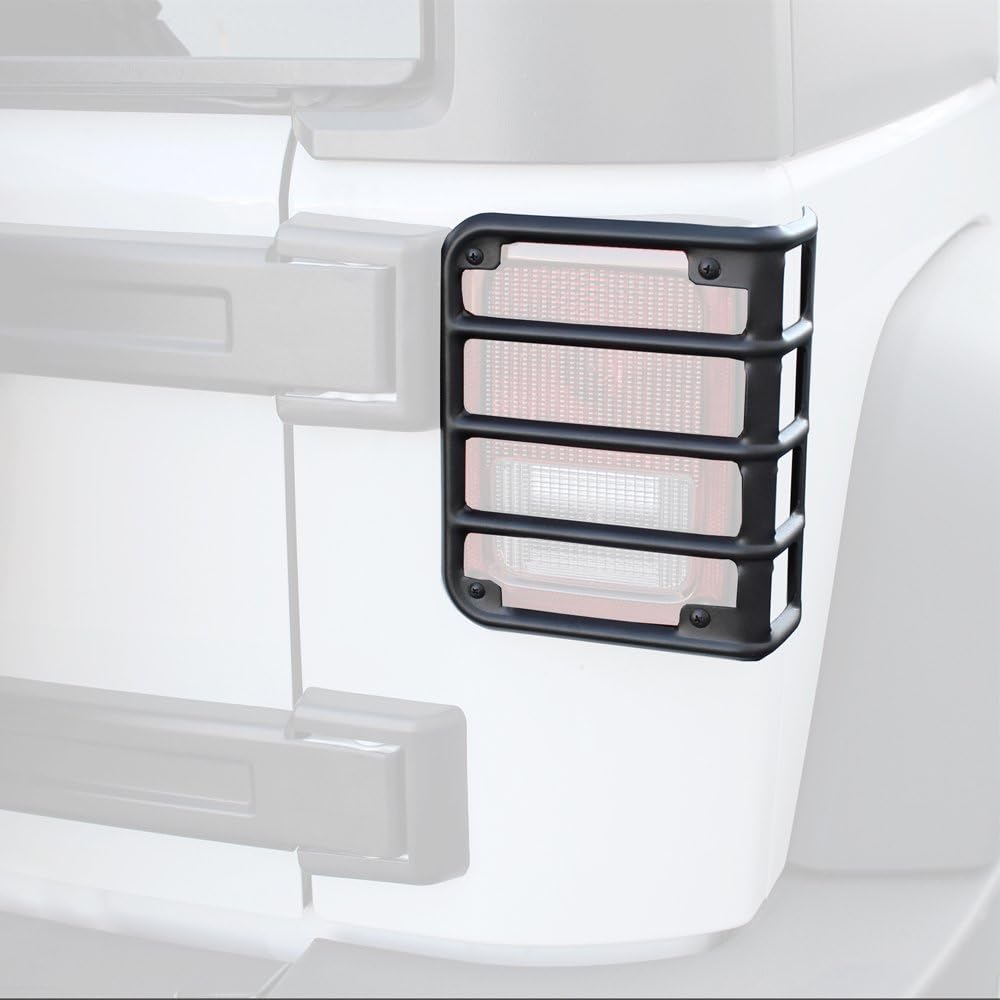 Matte Black Rear Tail Light Cover