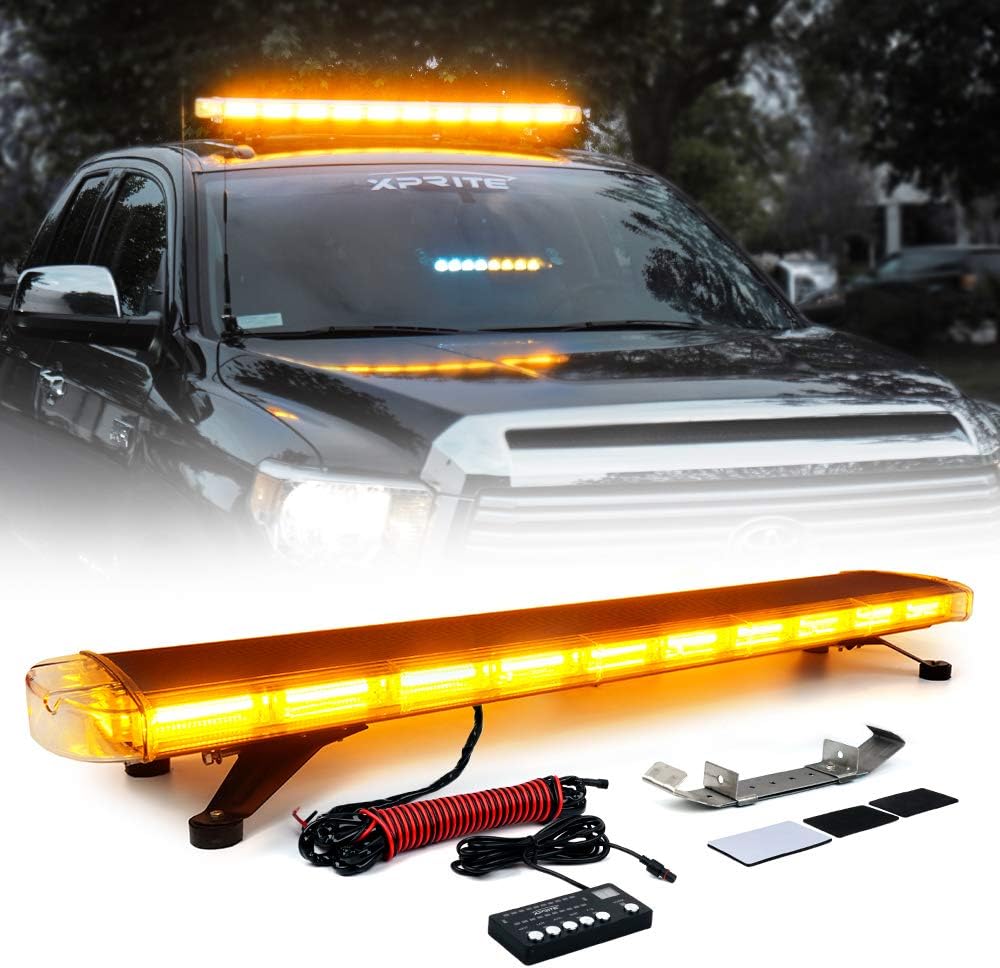 47 Inch Amber Rooftop Emergency Light Bar
