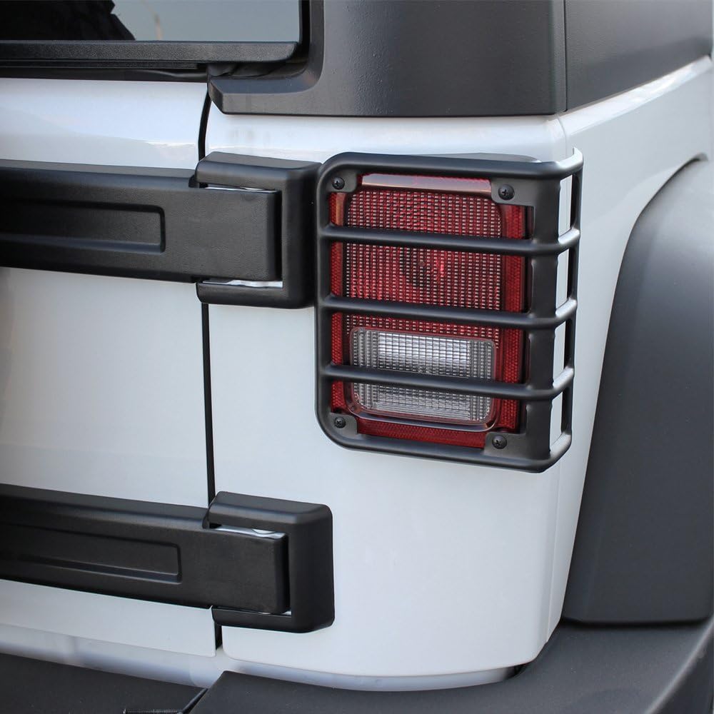 Matte Black Rear Tail Light Cover
