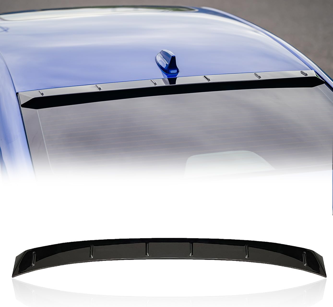 Xprite Rear Roof Spoiler Compatible with Honda Civic
