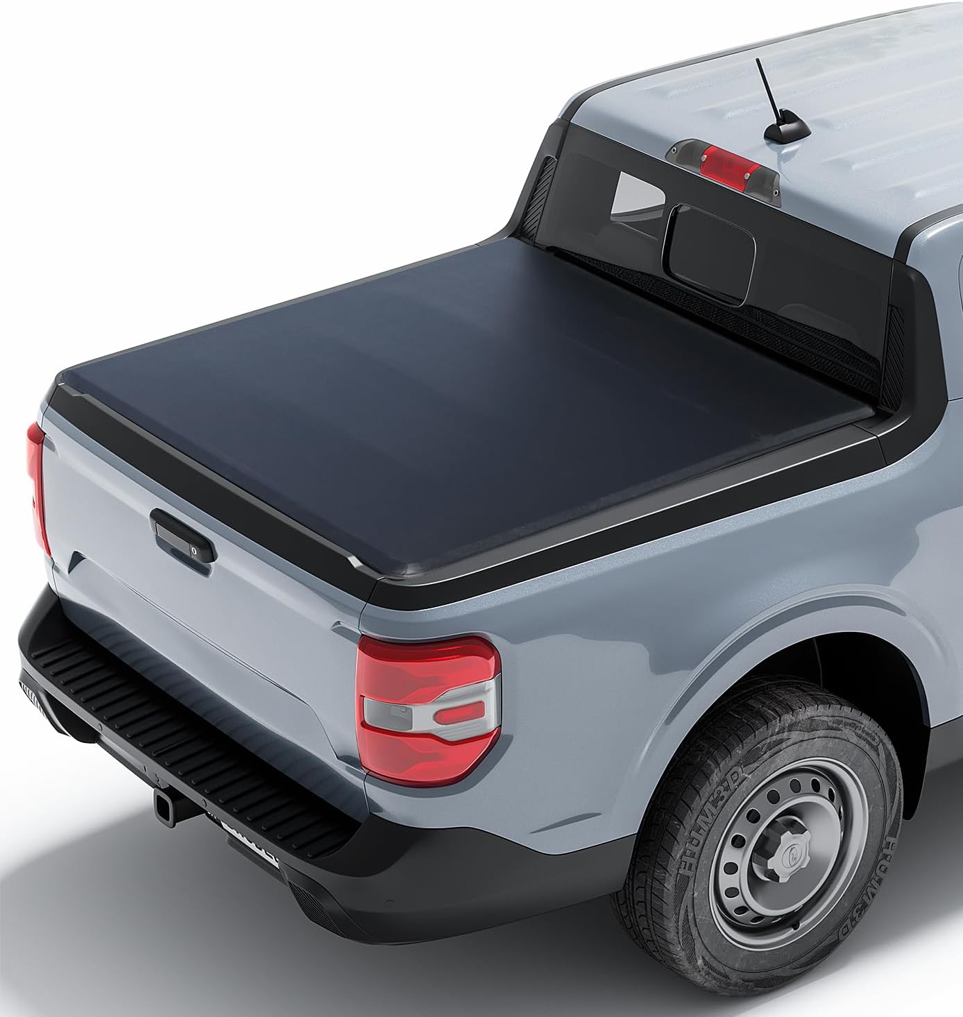 4.6ft Soft Tri-Fold Truck Bed Tonneau Cover for 2022-2026 Ford Maverick