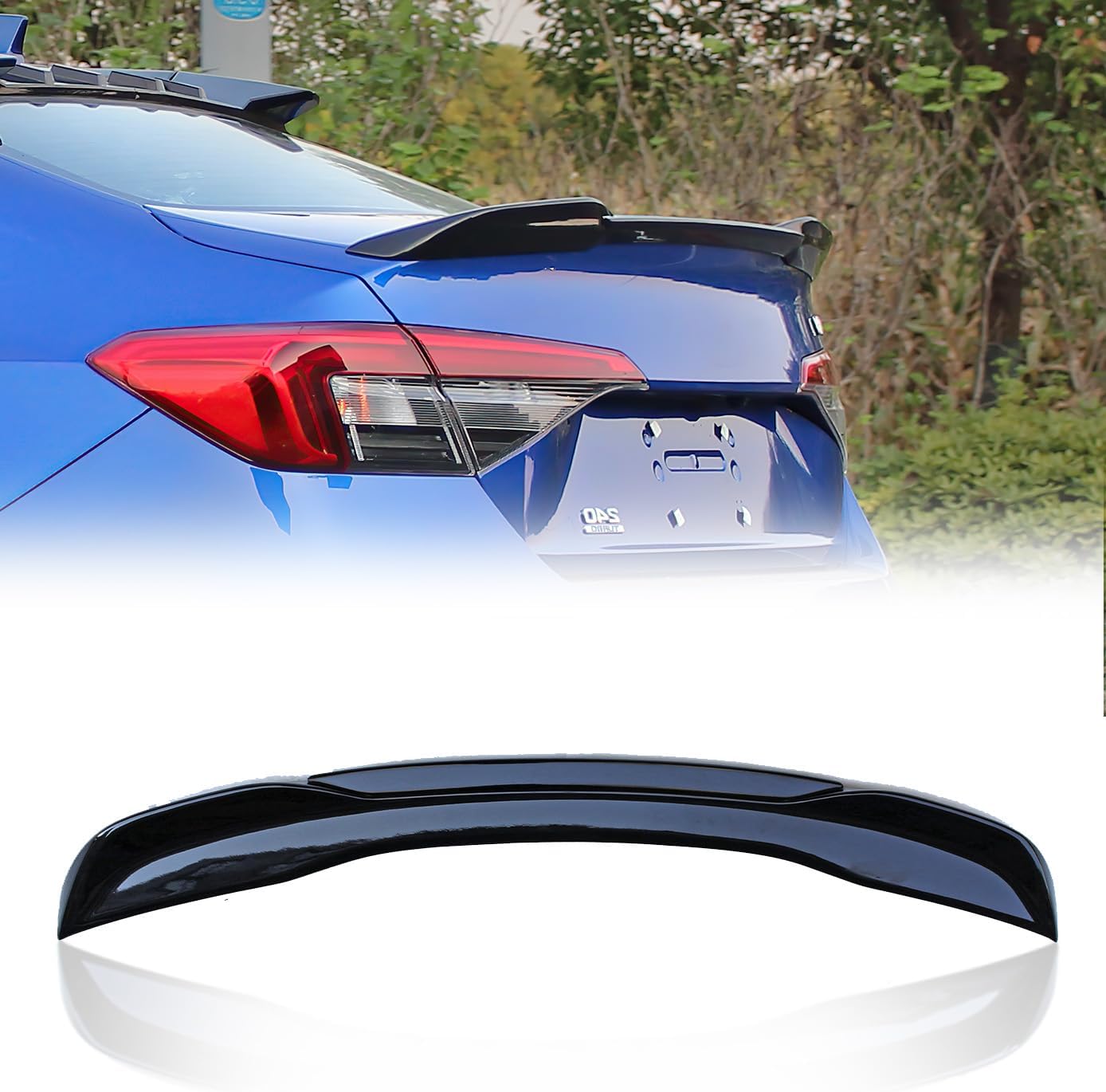 Xprite Rear Trunk Spoiler Wing