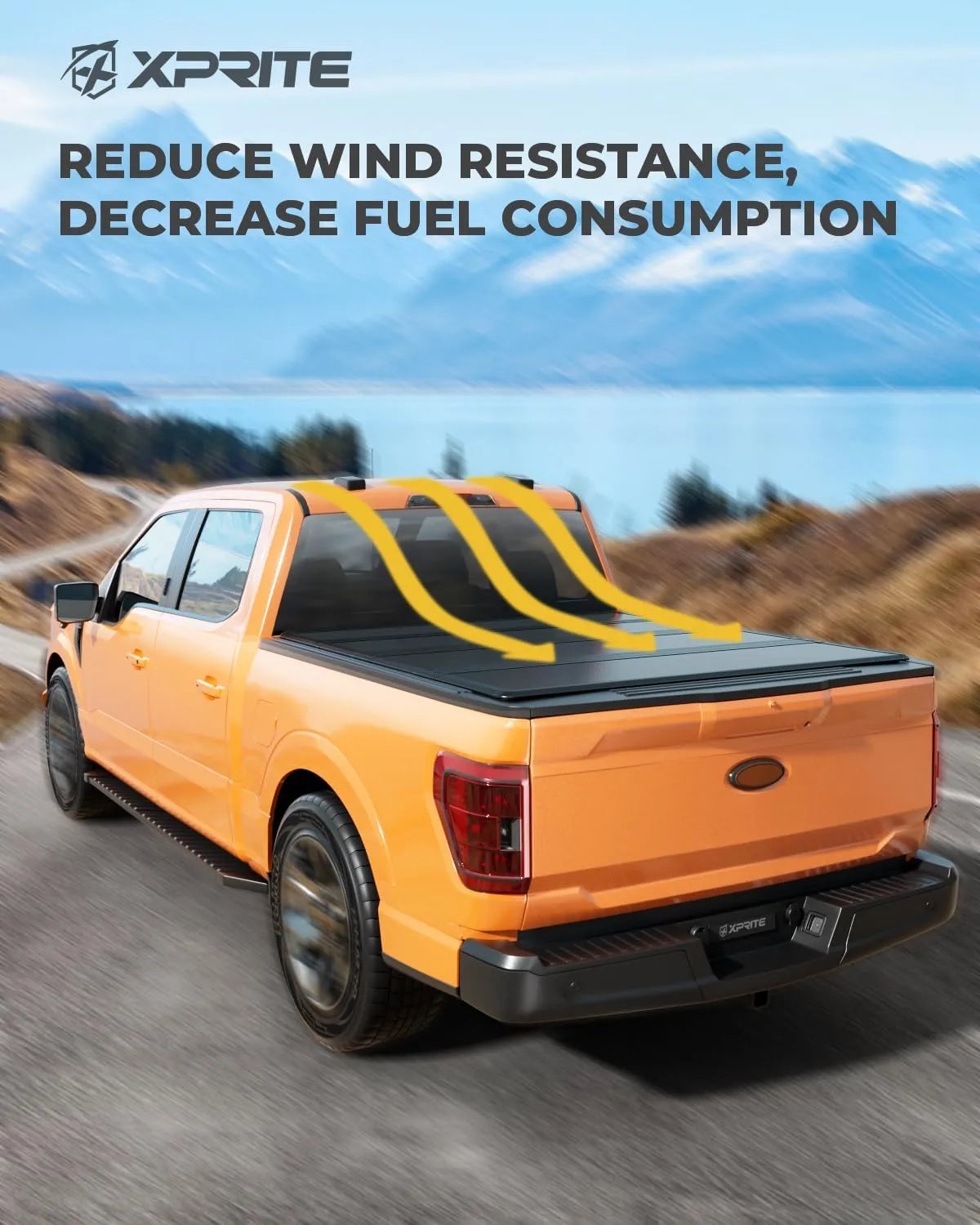 Hard Quad Fold Truck Bed Tonneau Cover for 2015-2026 Ford F150