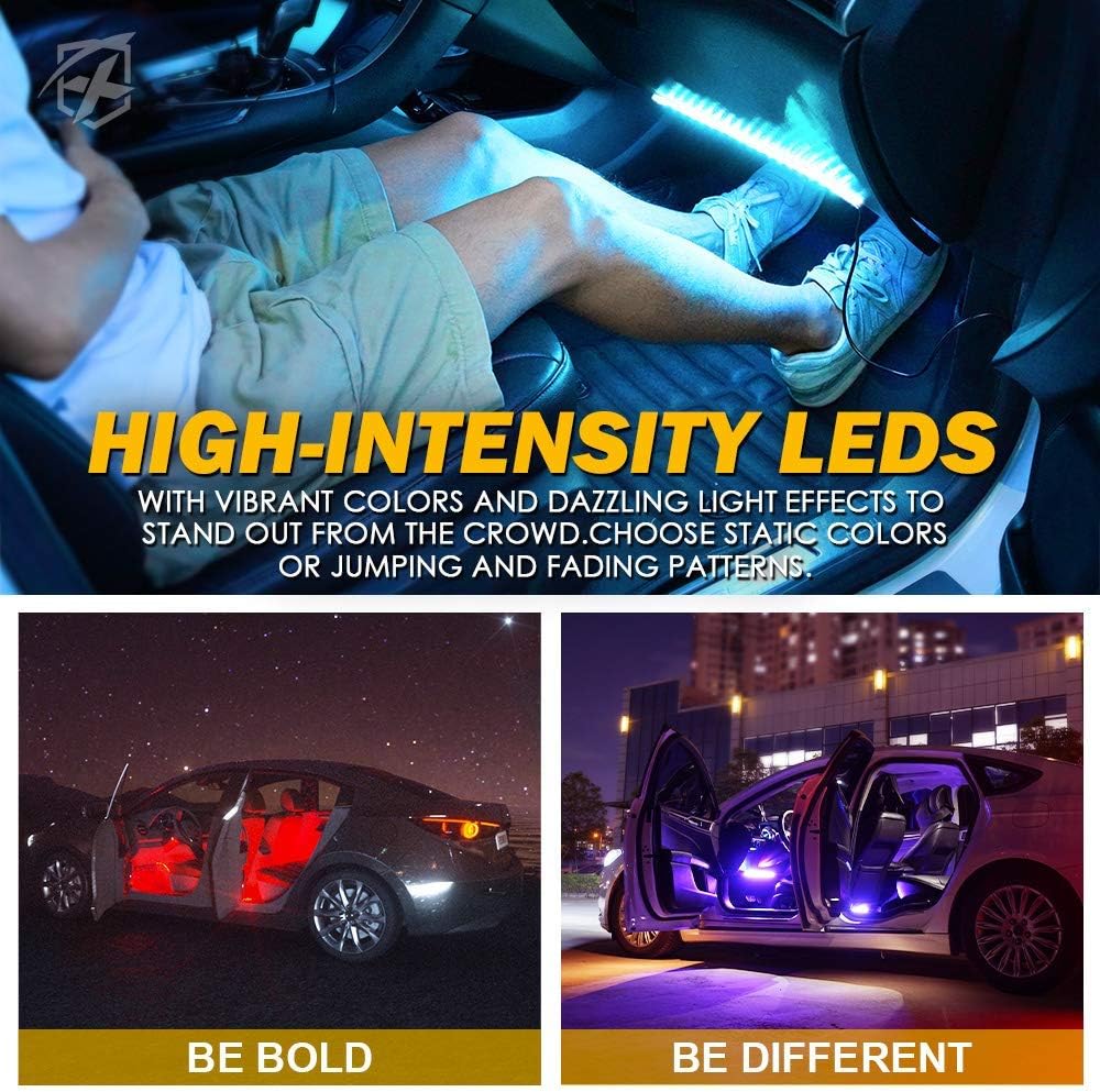 RGB LED Interior Lights Strip - Powered by USB