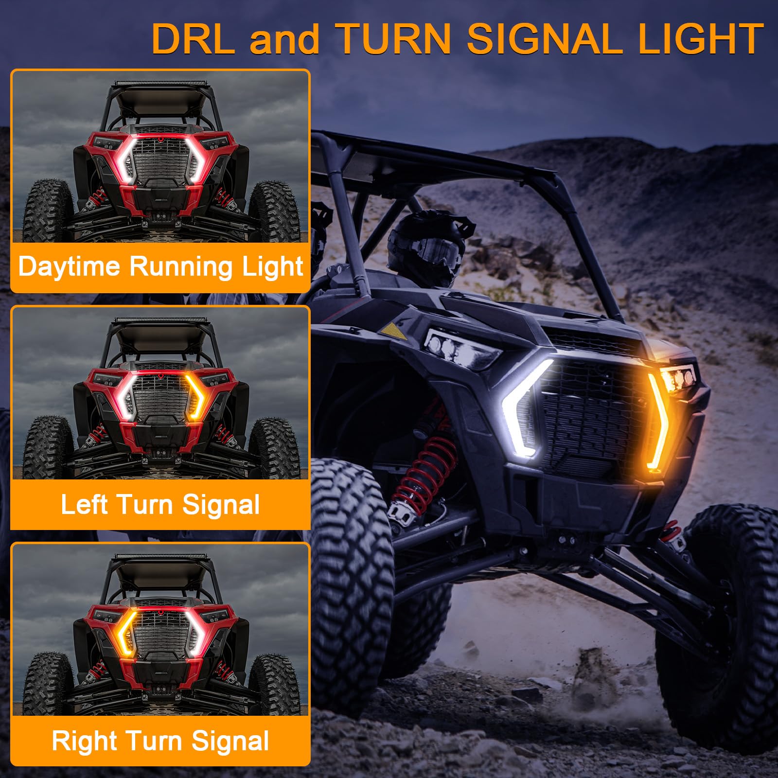 RGB Accent Lights for Polaris RZR XP 1000 XP Turbo 2019-2023