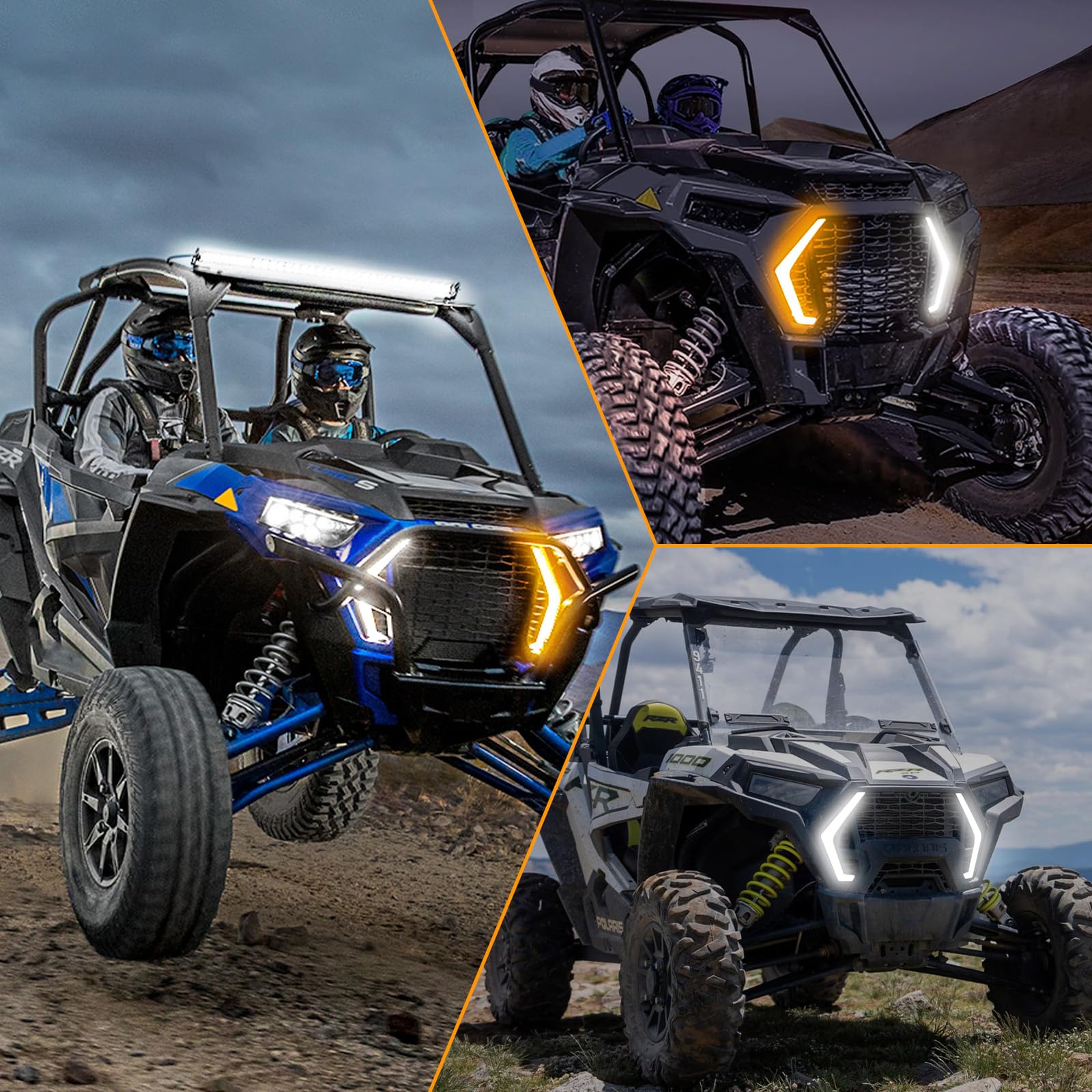RGB Accent Lights for Polaris RZR XP 1000 XP Turbo 2019-2023