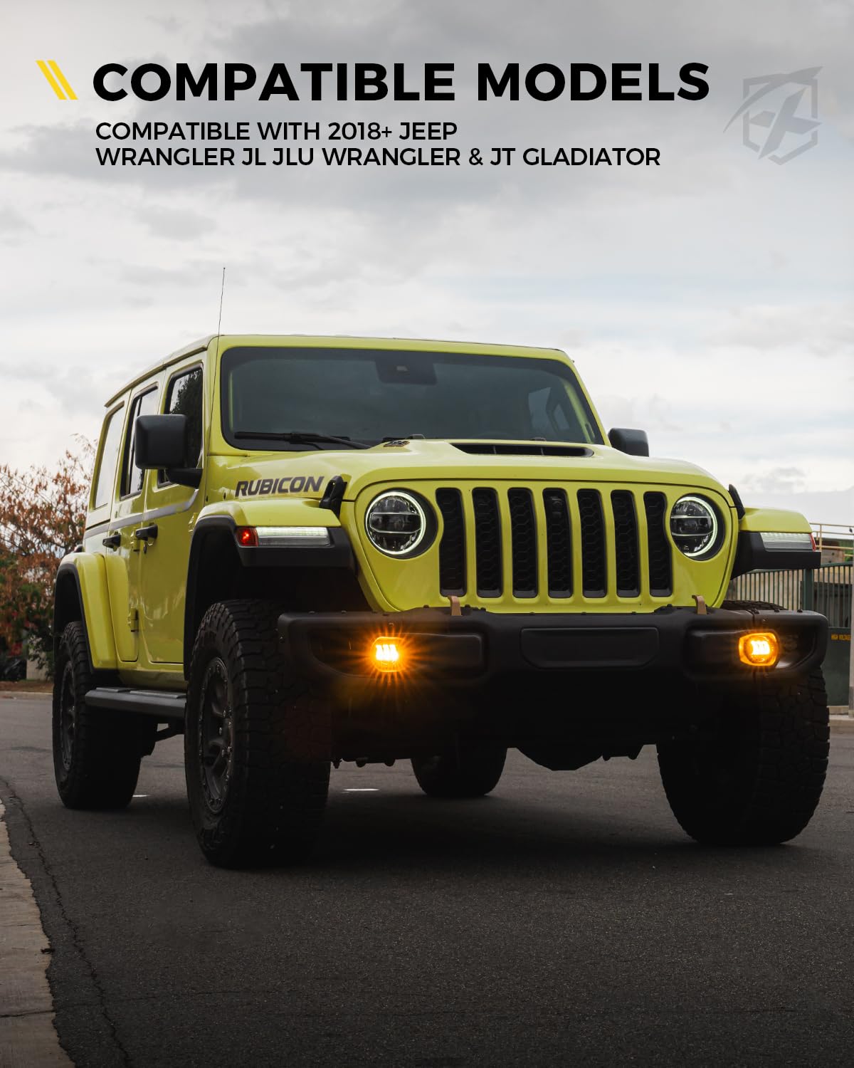 4" Jeep Fog Lights | III Series