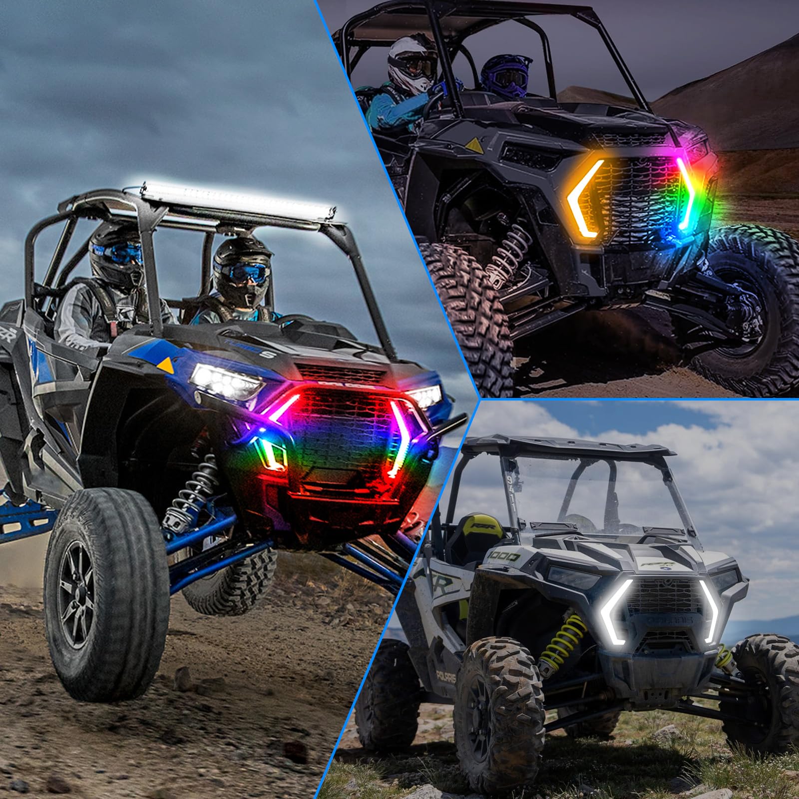 RGB Accent Lights for Polaris RZR XP 1000 XP Turbo 2019-2023