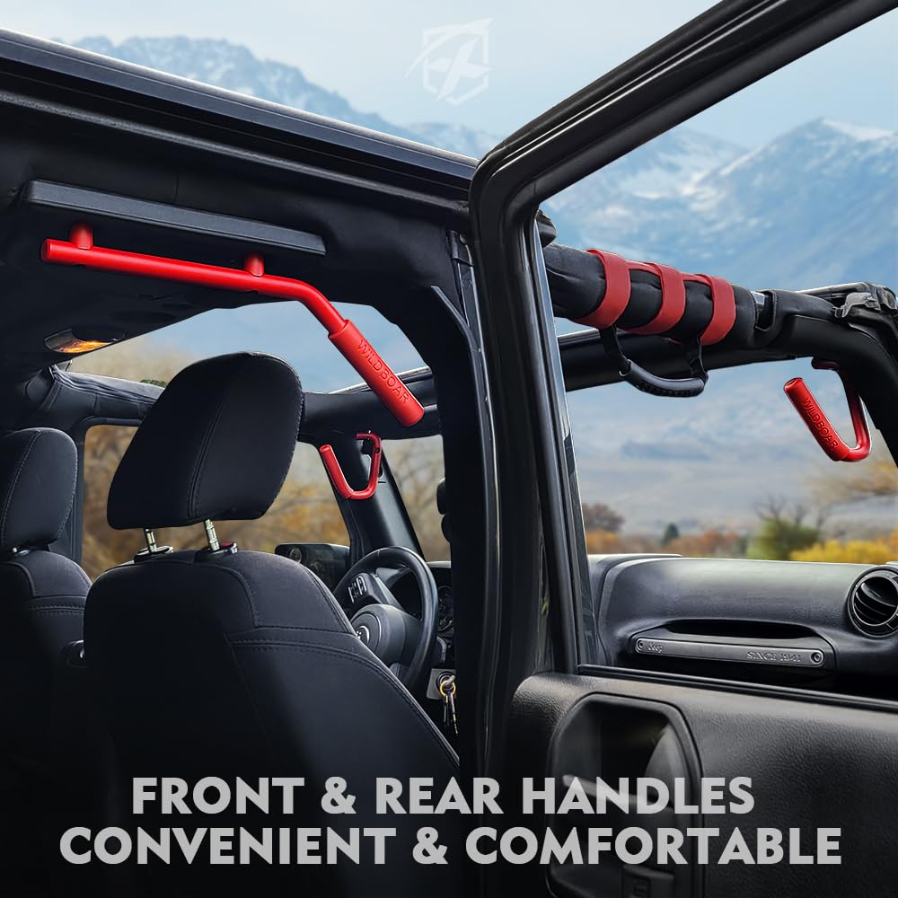 Jeep JK/JKU Roll Bar Grab Handles
