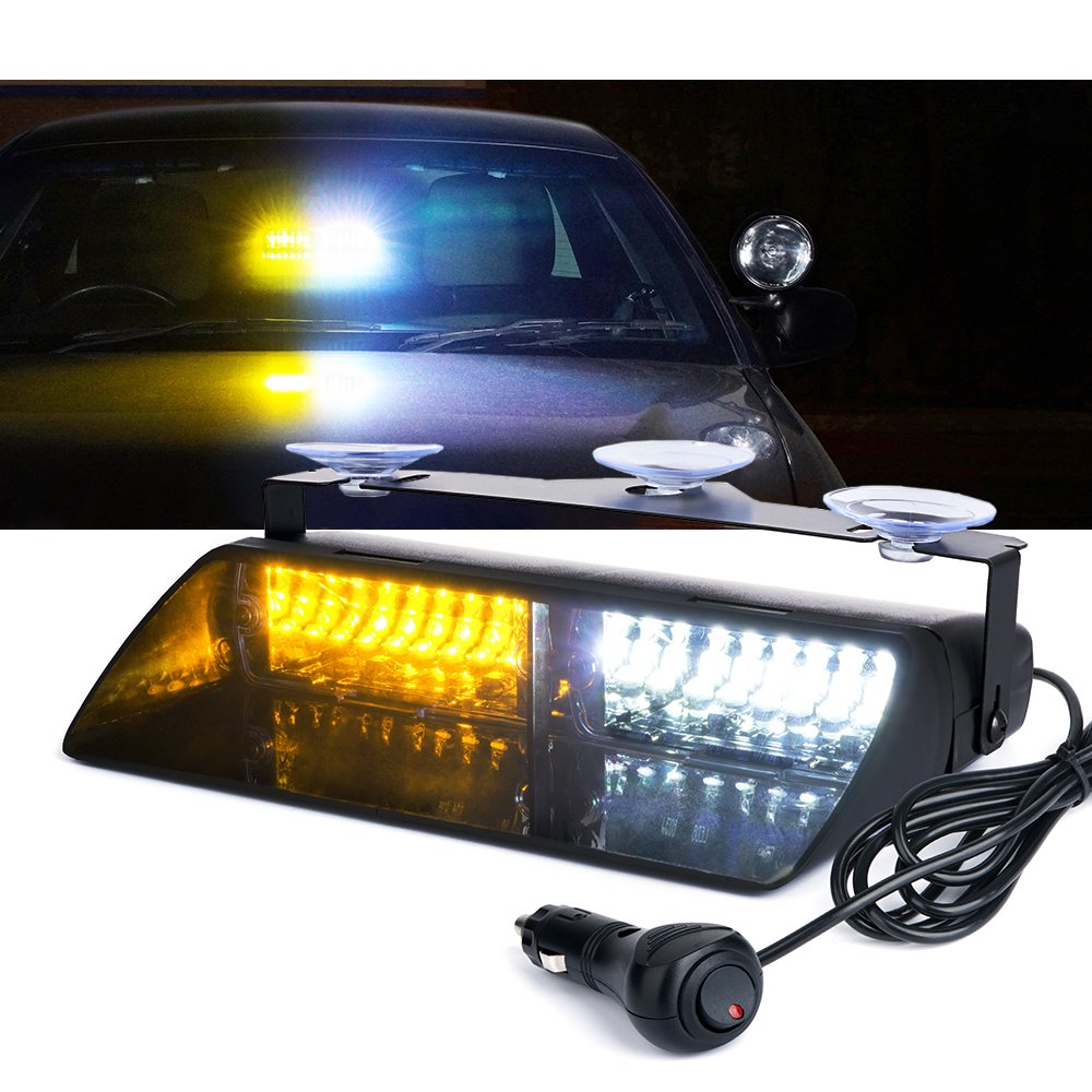 Windshield LED Strobe Lights with Suction Cups | Undercover Series