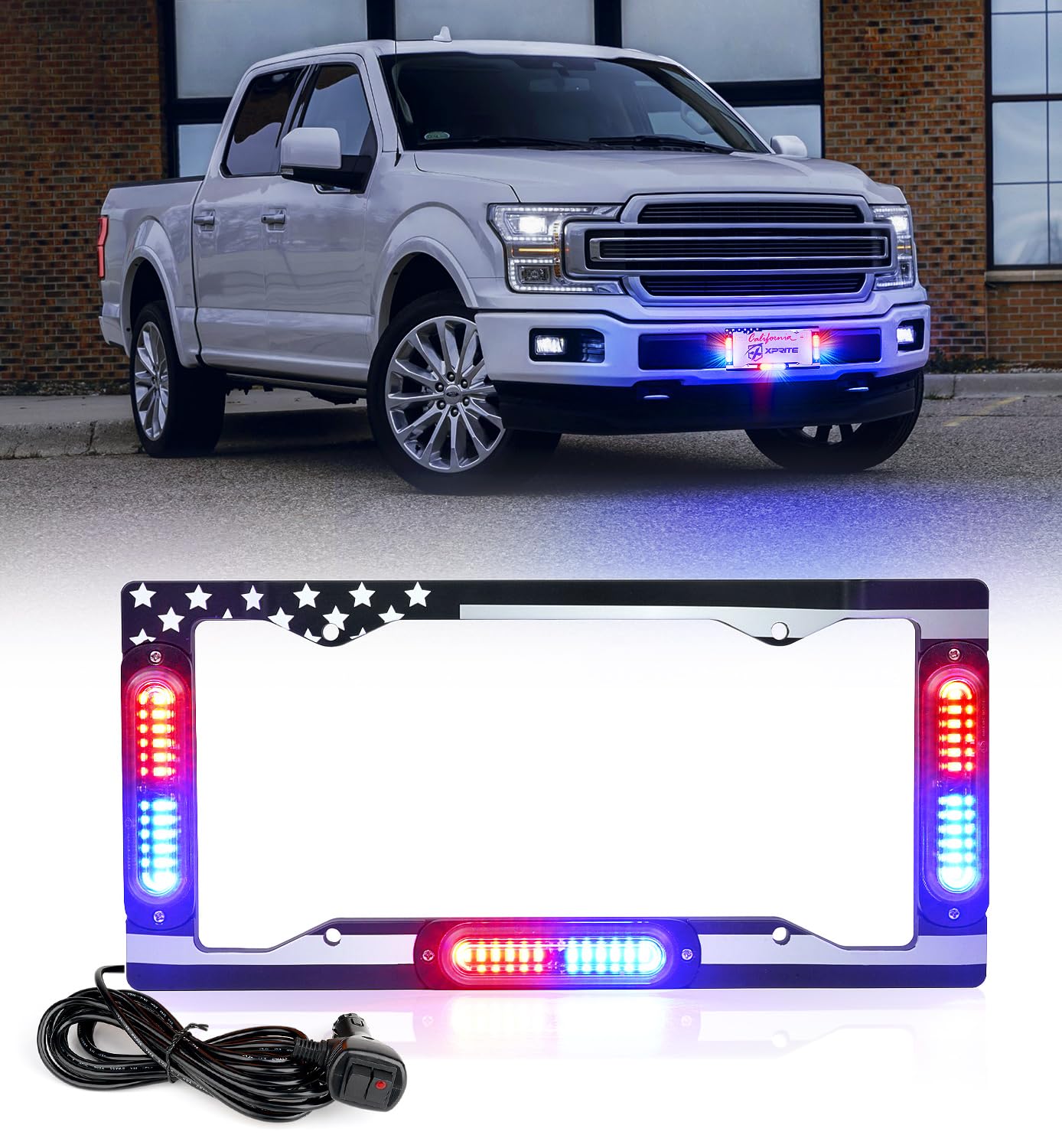 License Plate Strobe Lights