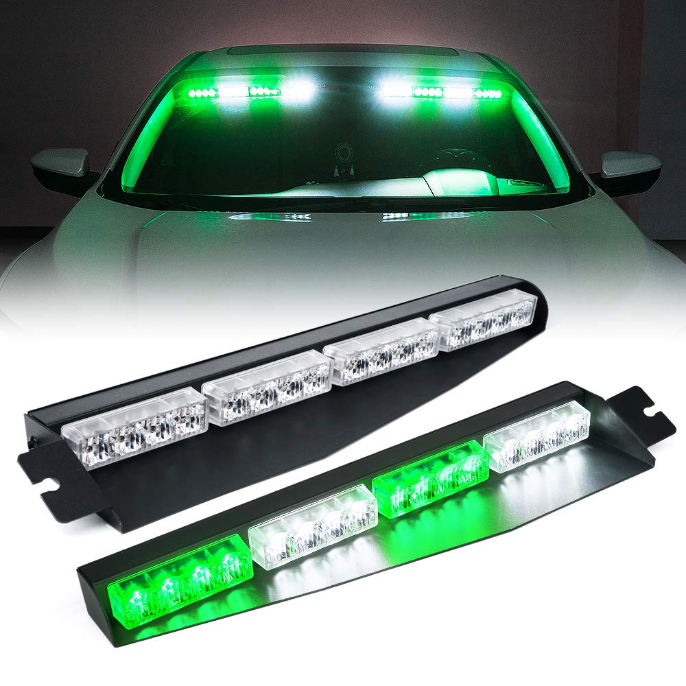 20" Dual LED Visor Windshield Strobe Lights | Elite Series