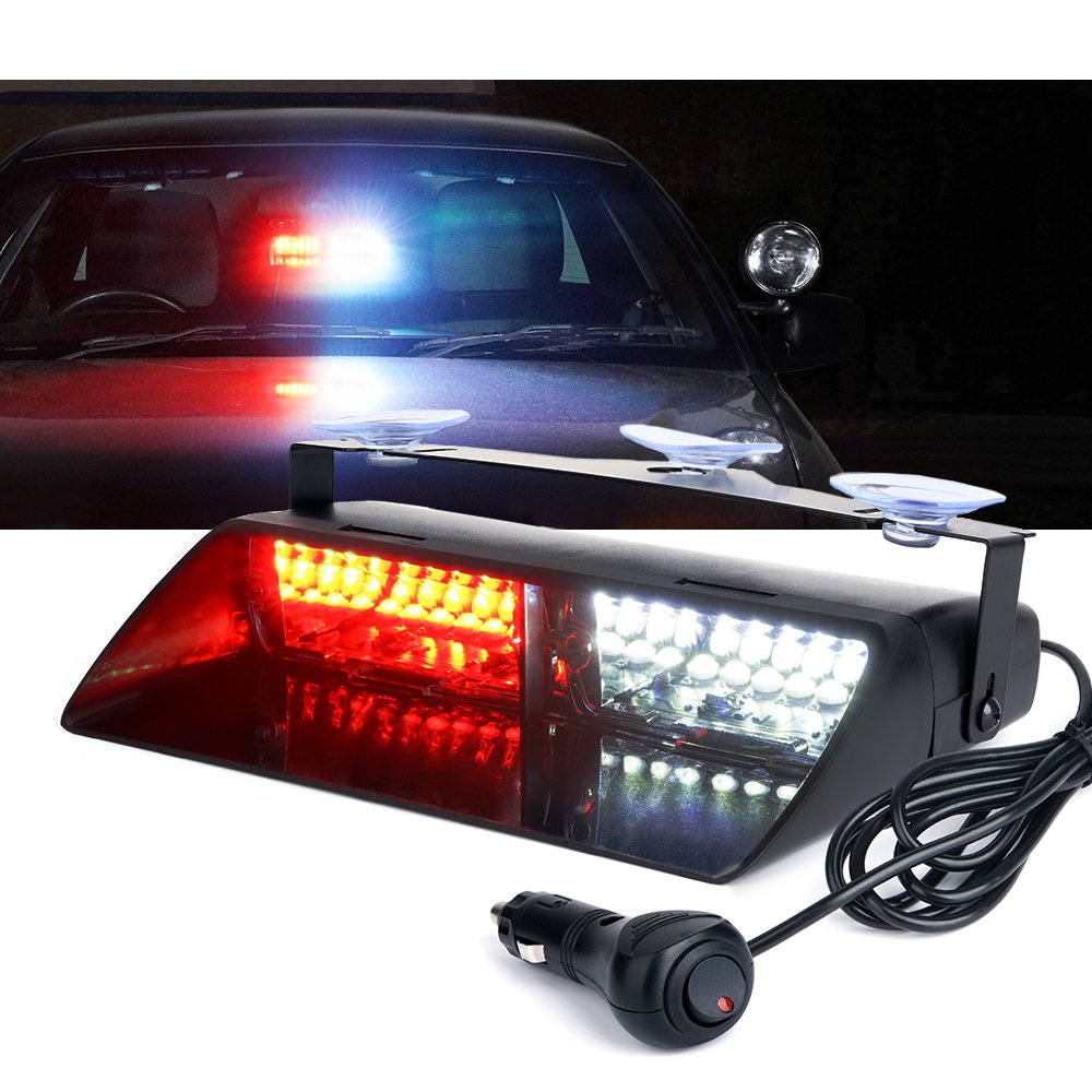 Windshield LED Strobe Lights with Suction Cups | Undercover Series