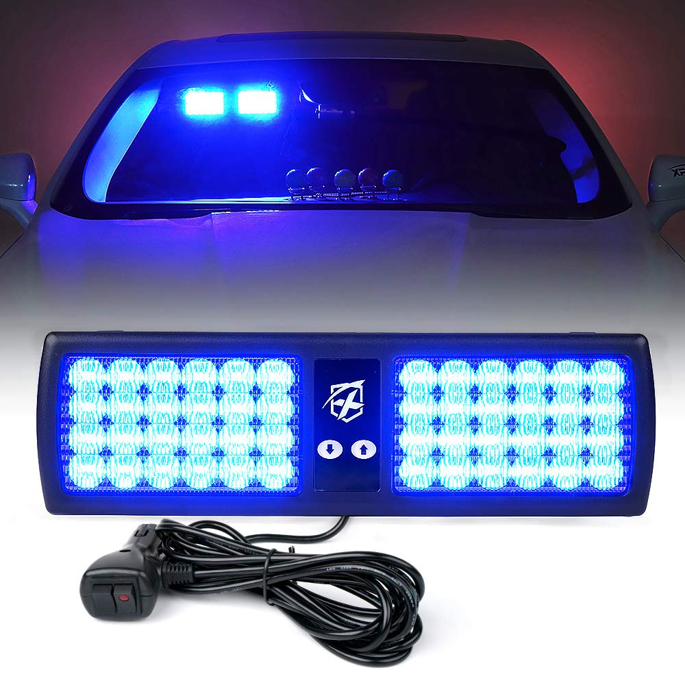 Windshield Visor 48 LED Strobe Lights | Decoy Series