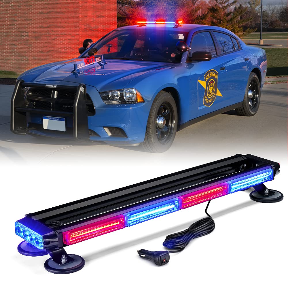 26" Rooftop LED Strobe Light with Magnetic Base | Pursuit Series