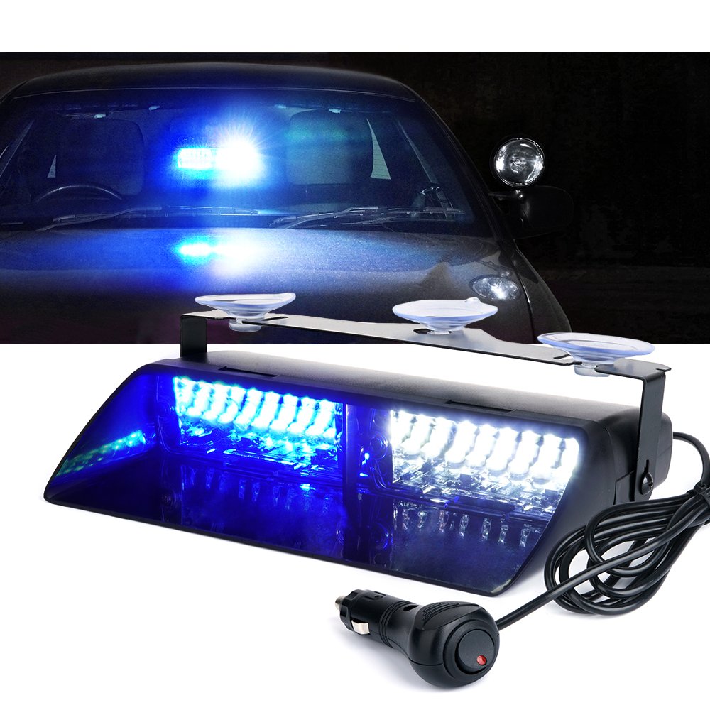 Windshield LED Strobe Lights with Suction Cups | Undercover Series