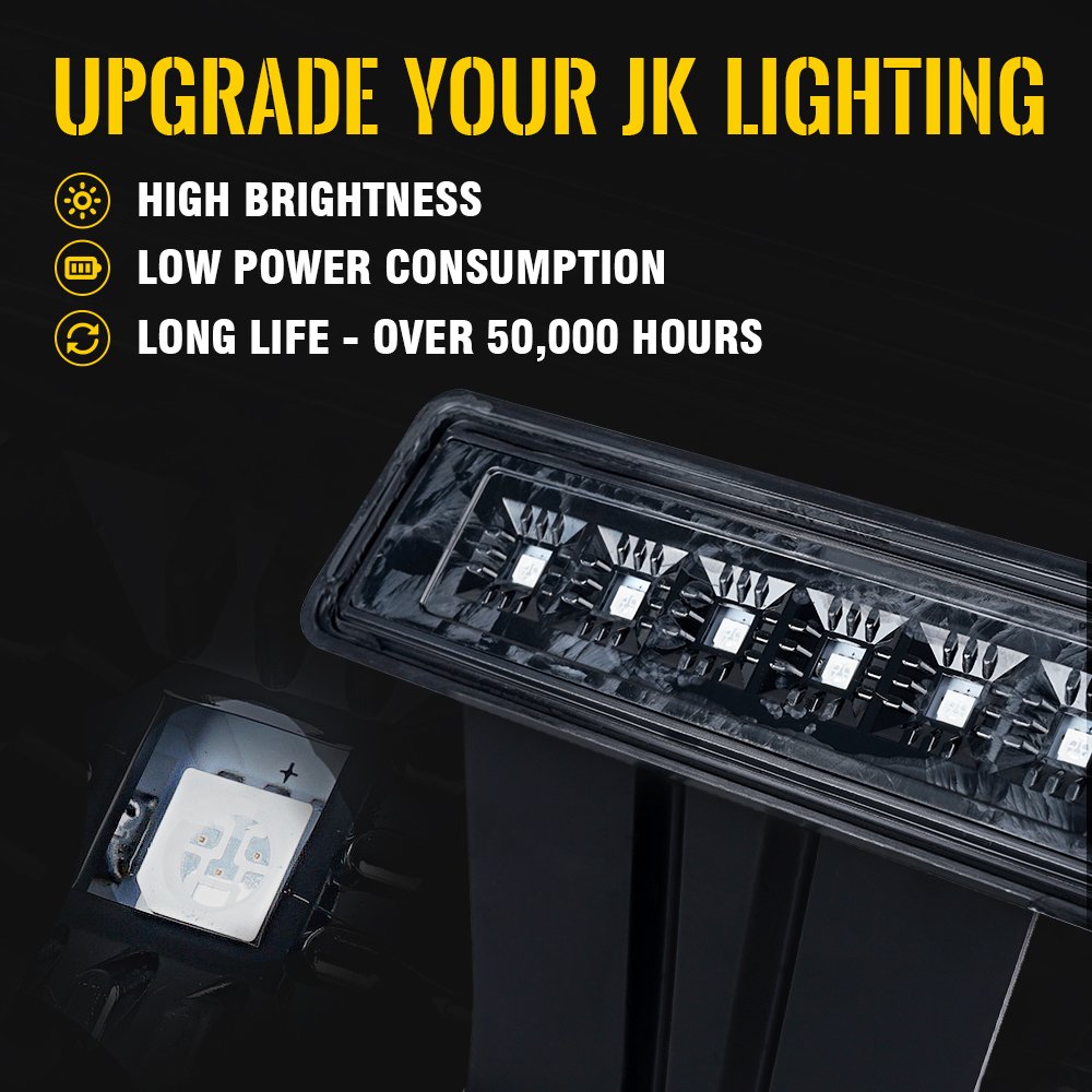 Jeep Wrangler JK 3rd Brake Light