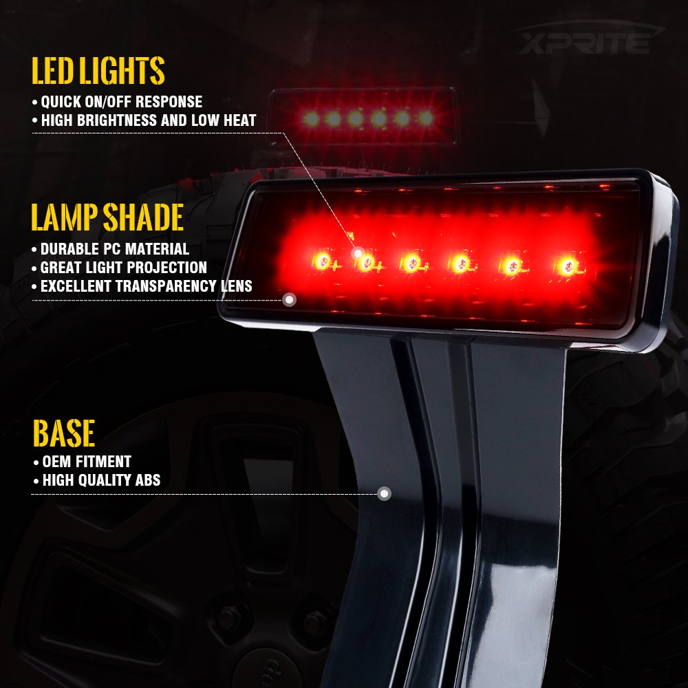 Jeep Wrangler JK 3rd Brake Light