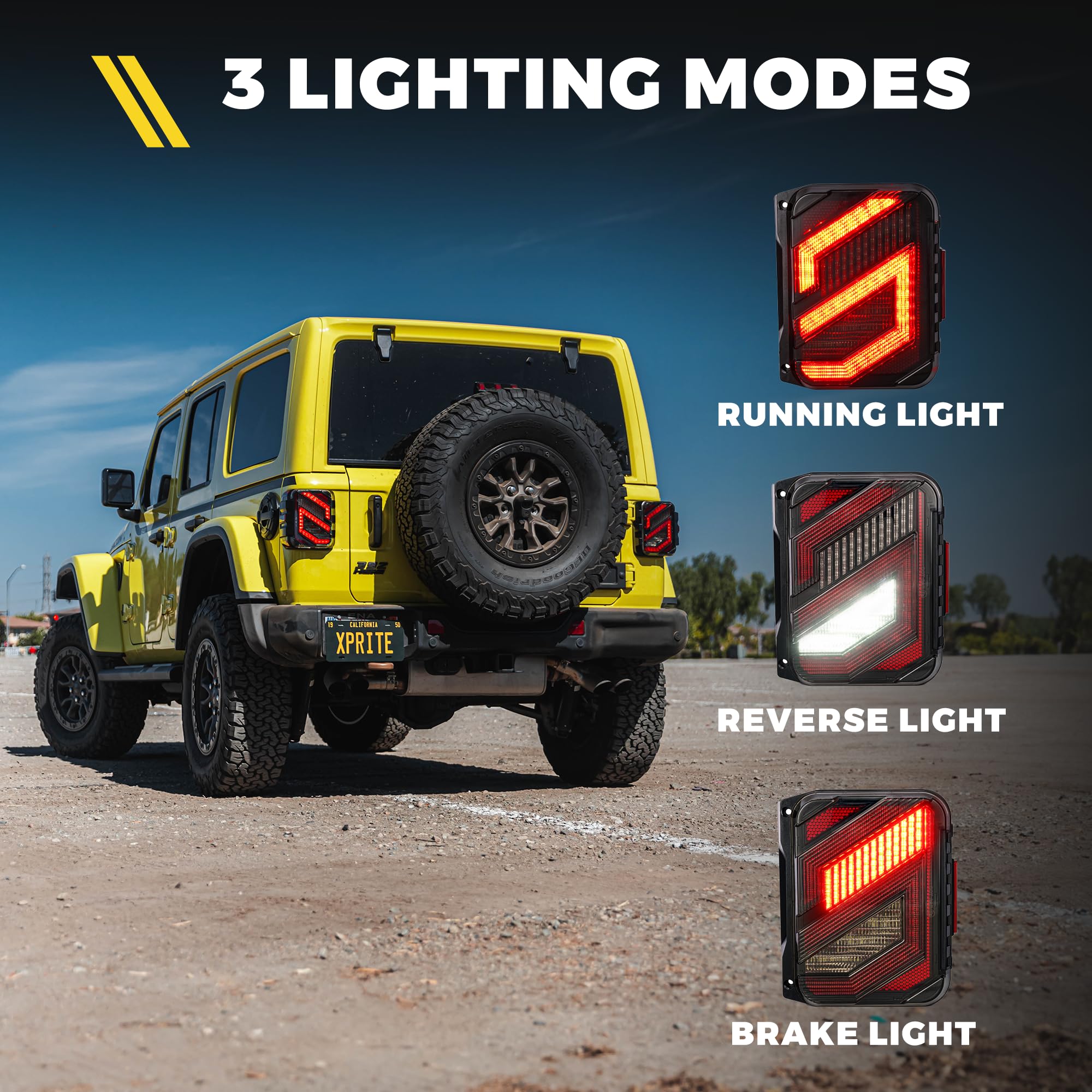 Jeep Wrangler JK Tail Lights | Savage Series
